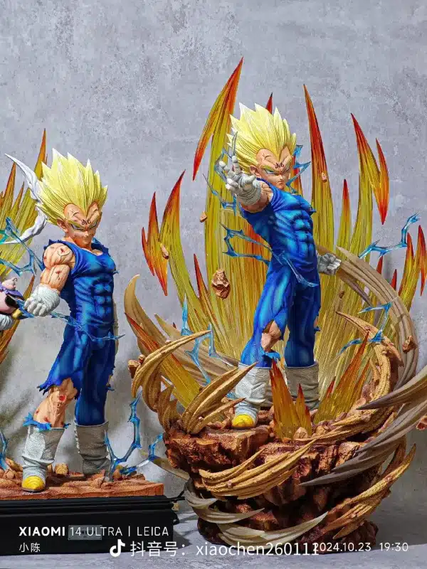 Dragon Ball Infinite Studio Majin Vegeta Resin Statue 4 1