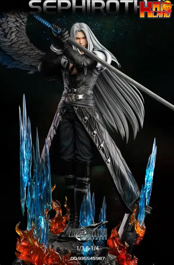 Final Fantasy VII Shinra Studio Sephiroth Resin Statue 3