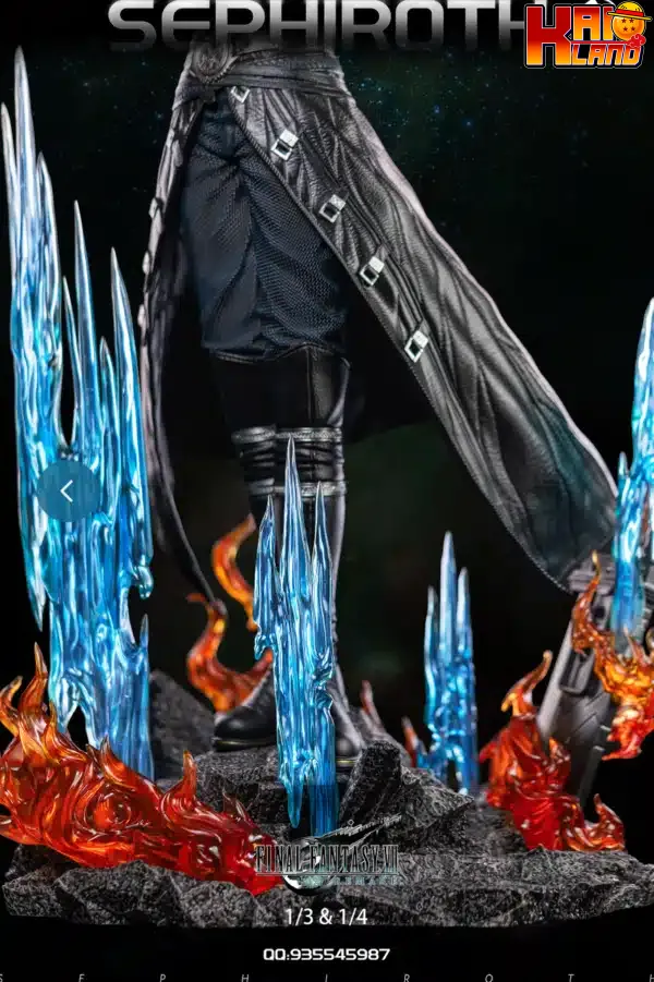 Final Fantasy VII Shinra Studio Sephiroth Resin Statue 5