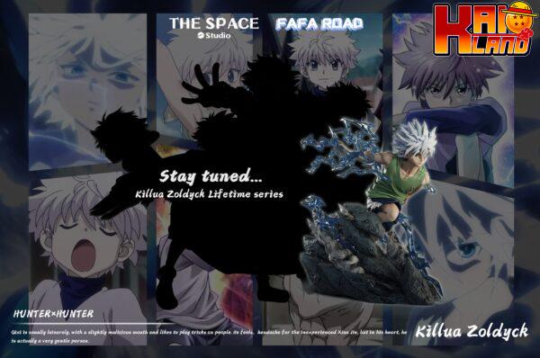 Hunter x Hunter The Space Studio Killua Zoldyck Resin Statue 5 scaled