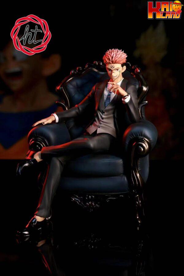 Jujutsu Kaisen Ht Studio Gentleman Ryomen Sukuna Resin Statue 1