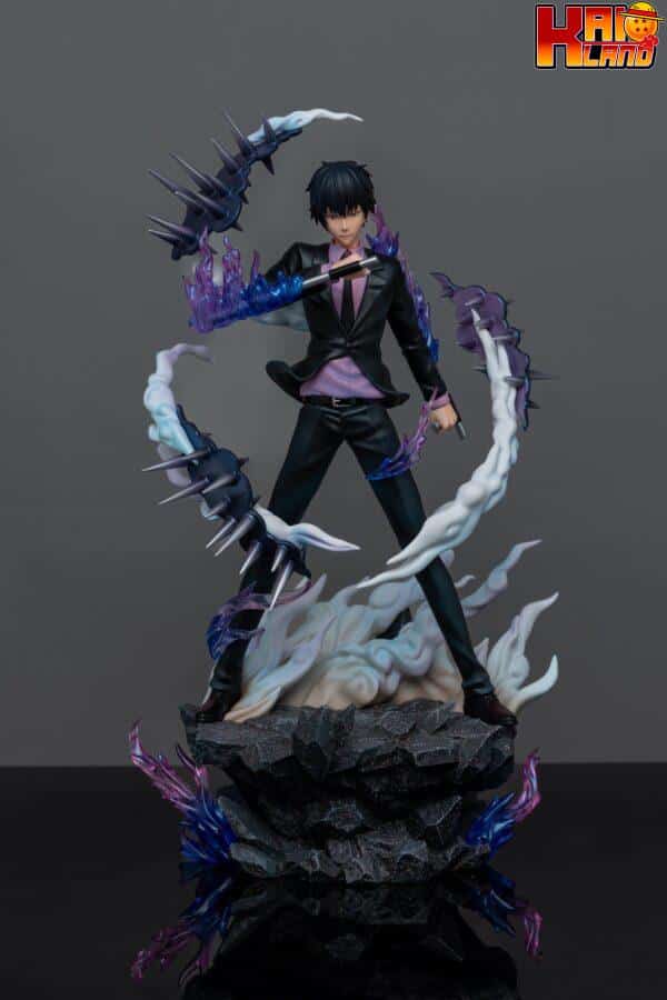 Katekyo Hitman Reborn ILL Studio Hibari Kyoya Resin Statue 2 1