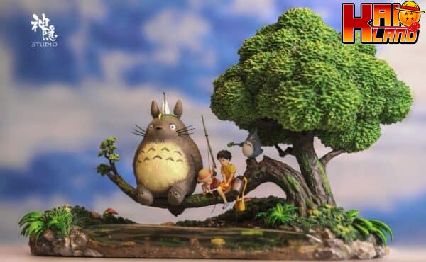 My Neighbor Totoro Shen Yin Studio Summer Pleasant Time Resin Statue 1 scaled