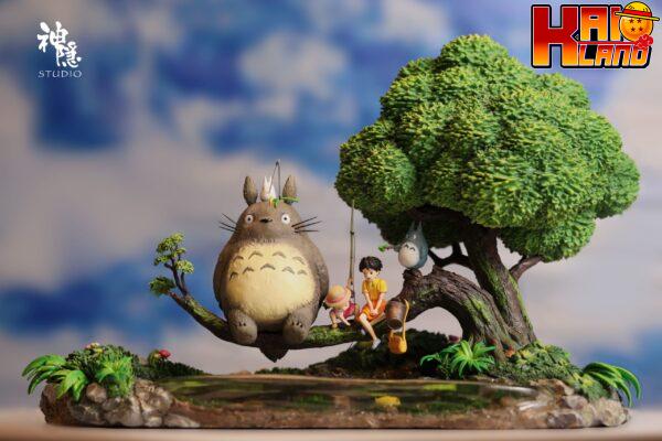 My Neighbor Totoro Shen Yin Studio Summer Pleasant Time Resin Statue 2 scaled