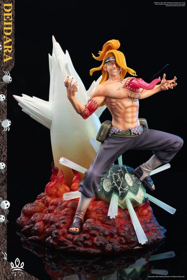 Naruto Sea king Studio Artist Deidara Resin Statue 1 scaled