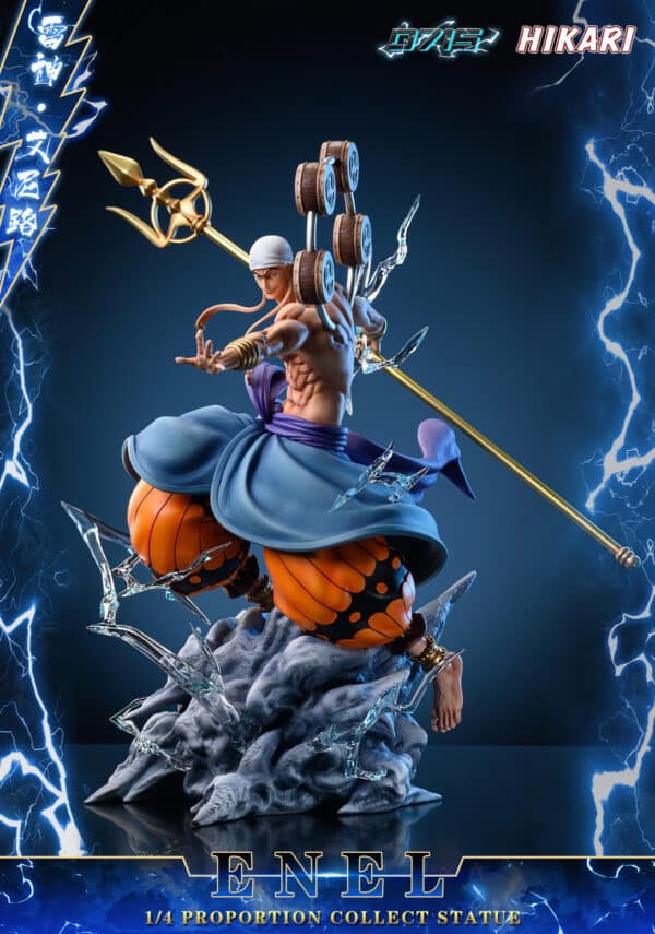 One Piece 0715 x Hikari Studio Enel Resin Statue 1