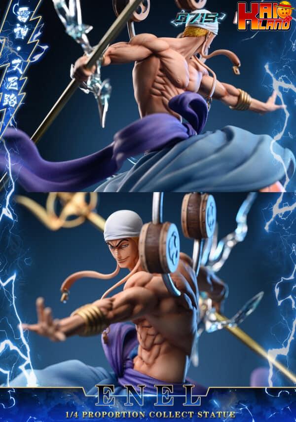 One Piece 0715 x Hikari Studio Enel Resin Statue 2