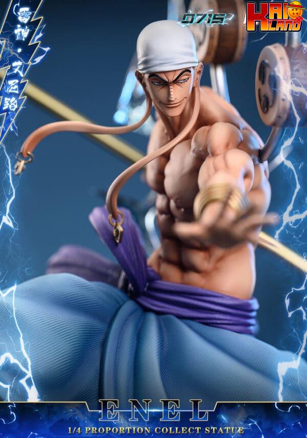 One Piece 0715 x Hikari Studio Enel Resin Statue 3