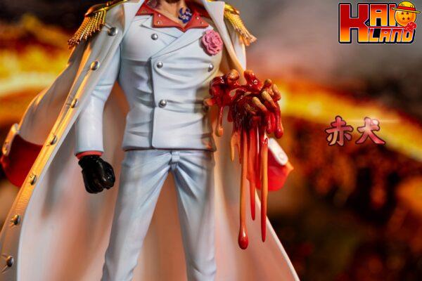 One Piece Black Studio Sakazuki Akainu Resin Statue 3 scaled