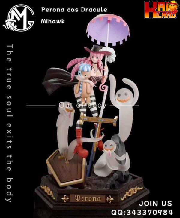 One Piece GM Studio Perona Cosplay Mihawk Resin Statue 1