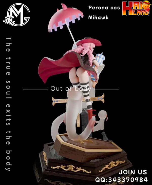 One Piece GM Studio Perona Cosplay Mihawk Resin Statue 2