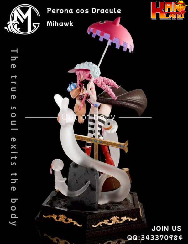 One Piece GM Studio Perona Cosplay Mihawk Resin Statue 3