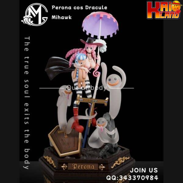 One Piece GM Studio Perona Cosplay Mihawk Resin Statue 4