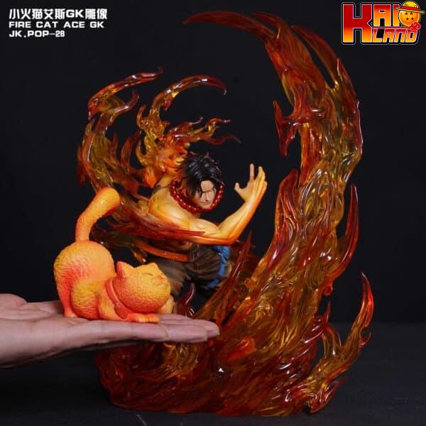 One Piece Jacksdo Studio Portgas D Ace Resin Statue 1