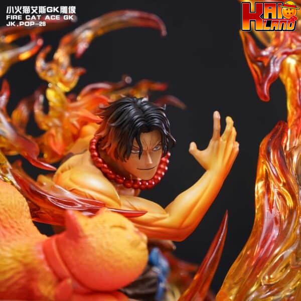 One Piece Jacksdo Studio Portgas D Ace Resin Statue 2