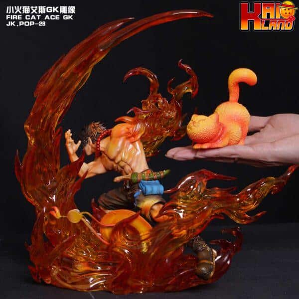 One Piece Jacksdo Studio Portgas D Ace Resin Statue 3