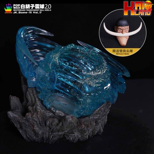 One Piece Jacksdo Studio Whitebeard Special Effects Accessories V2 Resin Statue 2