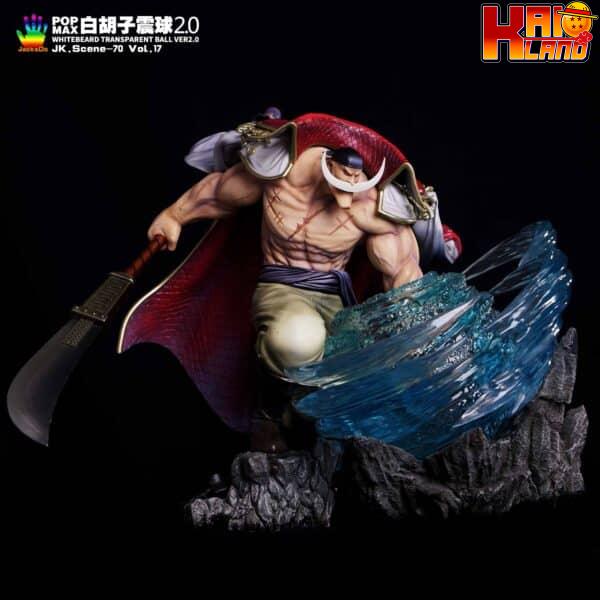 One Piece Jacksdo Studio Whitebeard Special Effects Accessories V2 Resin Statue 5