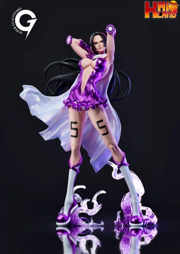 One Piece Super Guai Studio Germa Combat Suit Boa Hancock Resin Statue 1 scaled