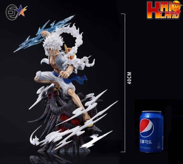 One Piece Superstar Studio Luffy Gear 5 Resin Statue 6 scaled