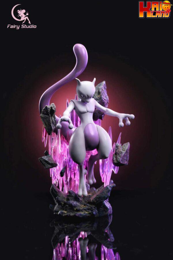 Pokemon Fairy Studio Mewtwo Resin Statue 1