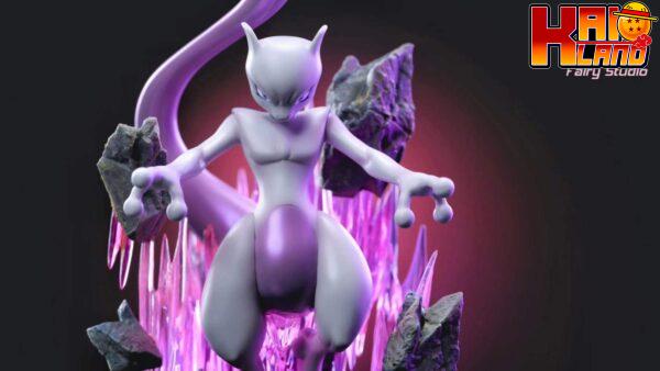 Pokemon Fairy Studio Mewtwo Resin Statue 2