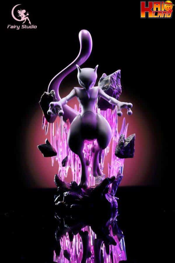 Pokemon Fairy Studio Mewtwo Resin Statue 3