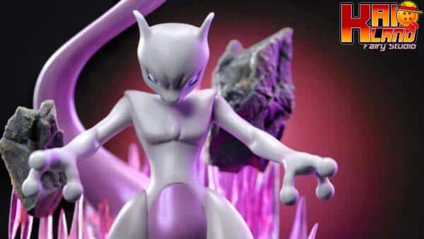 Pokemon Fairy Studio Mewtwo Resin Statue 5