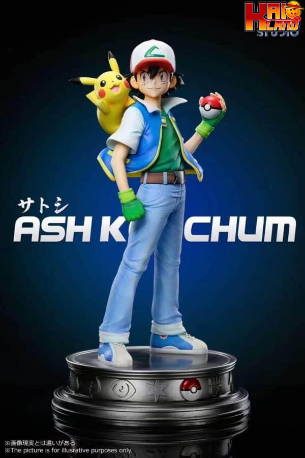 Pokemon MG Studio ASH Ketchum Resin Statue 2