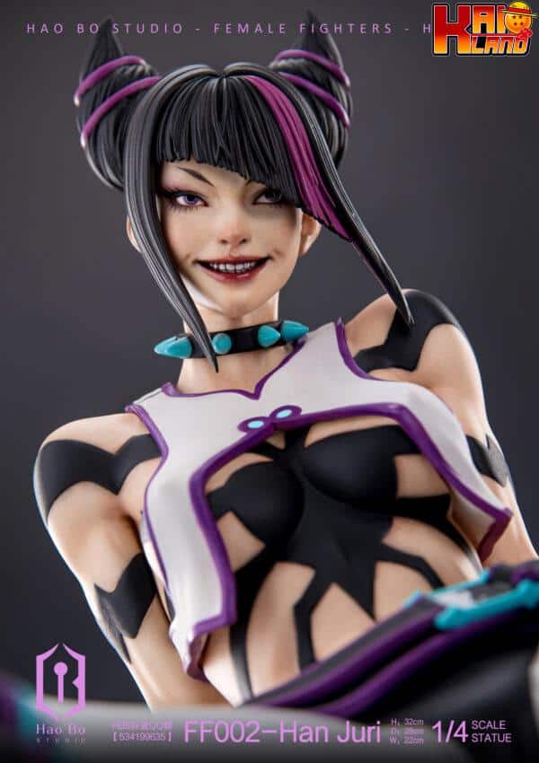 Street Fighter HaoBo Studio Han Juri Resin Statue 6