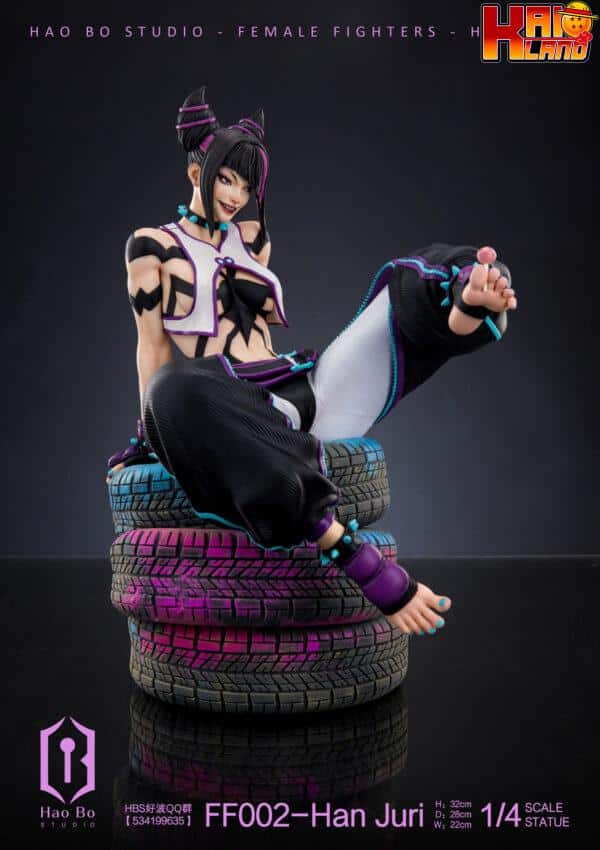 Street Fighter HaoBo Studio Han Juri Resin Statue 7