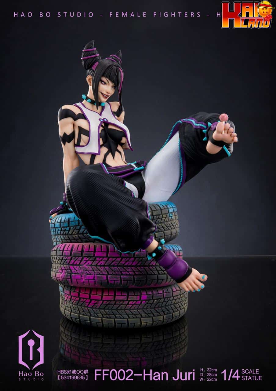 Street Fighter HaoBo Studio Han Juri Resin Statue - Kaioland