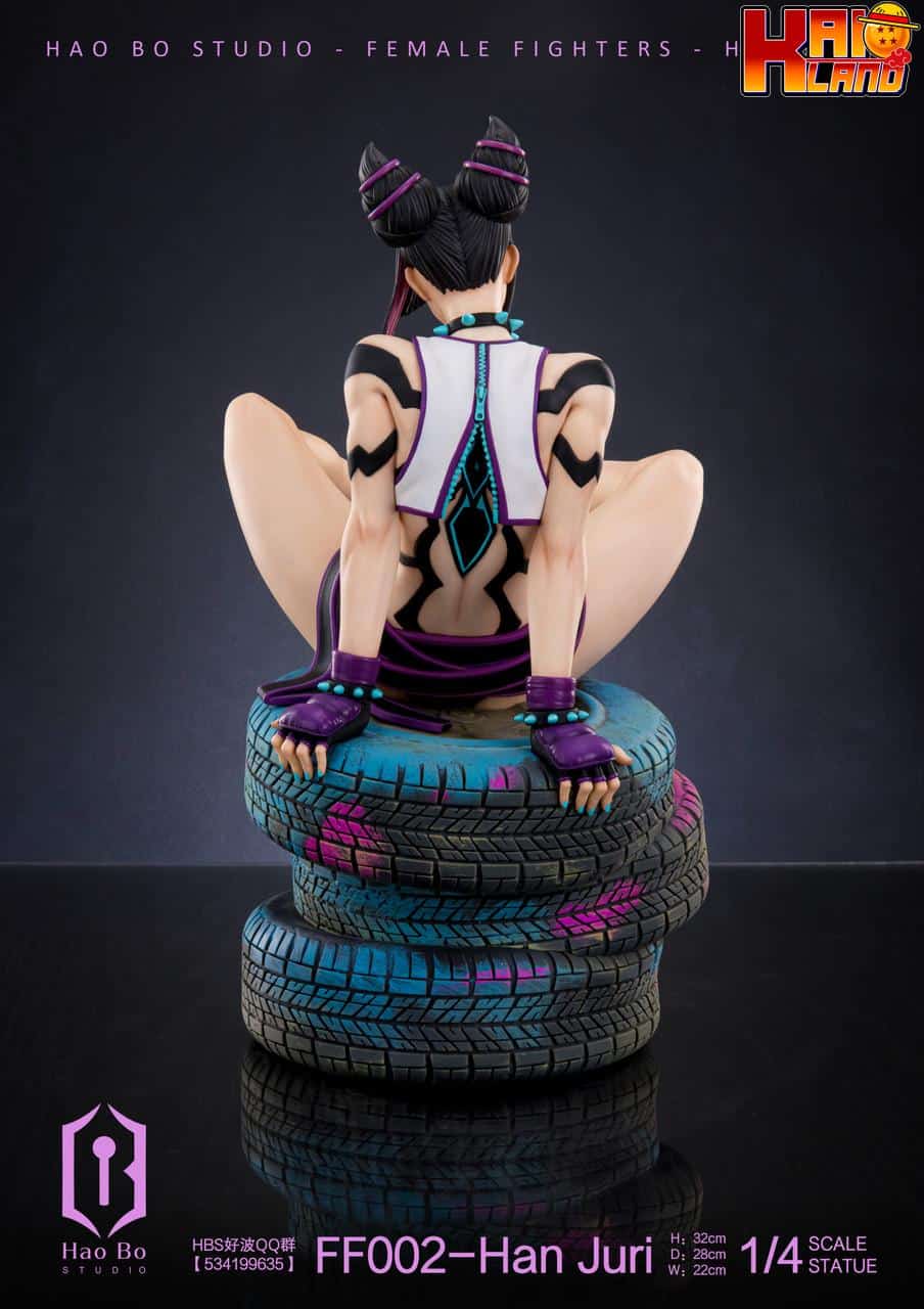 Street Fighter HaoBo Studio Han Juri Resin Statue - Kaioland