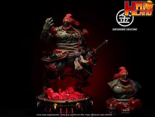 The Legend of Zelda Kintsukuroi Creations King Ganondorf Resin Statue 2