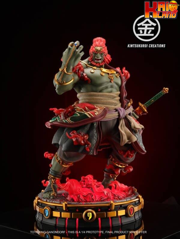 The Legend of Zelda Kintsukuroi Creations King Ganondorf Resin Statue 4