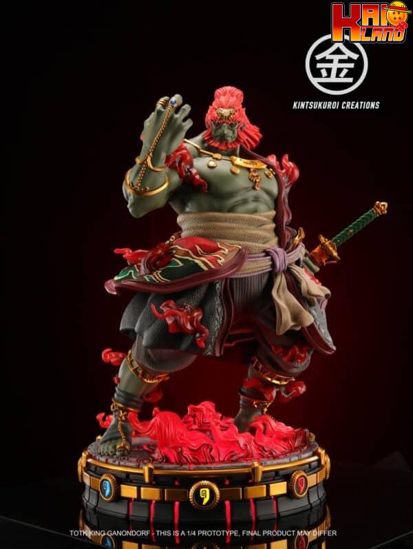 The Legend of Zelda Kintsukuroi Creations King Ganondorf Resin Statue 5