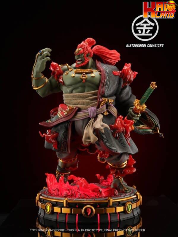 The Legend of Zelda Kintsukuroi Creations King Ganondorf Resin Statue 6