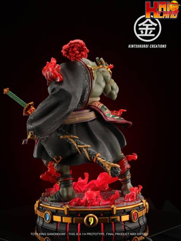 The Legend of Zelda Kintsukuroi Creations King Ganondorf Resin Statue 8