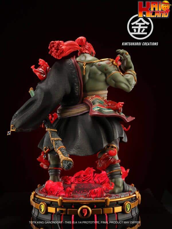 The Legend of Zelda Kintsukuroi Creations King Ganondorf Resin Statue 9