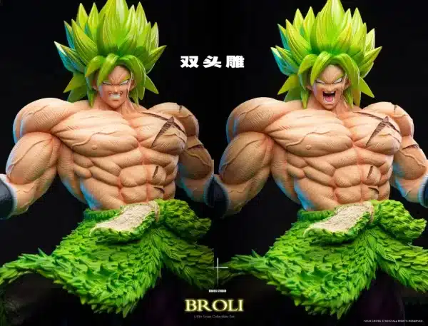 Dragon Ball Cross Studio Broly Full Power Resin Statue 4