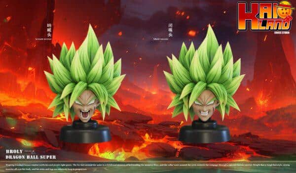 Dragon Ball Cross Studio Broly Full Power Resin Statue 6 scaled