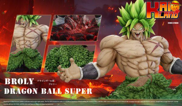 Dragon Ball Cross Studio Broly Full Power Resin Statue 8 scaled