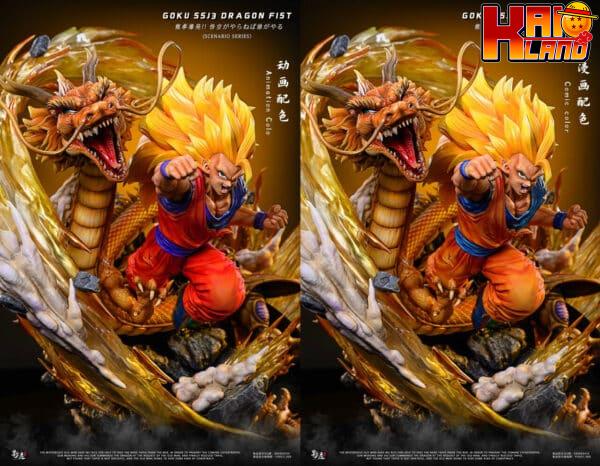 Dragon Ball DIM Studio Dragon Fist Goku Resin Statue 2