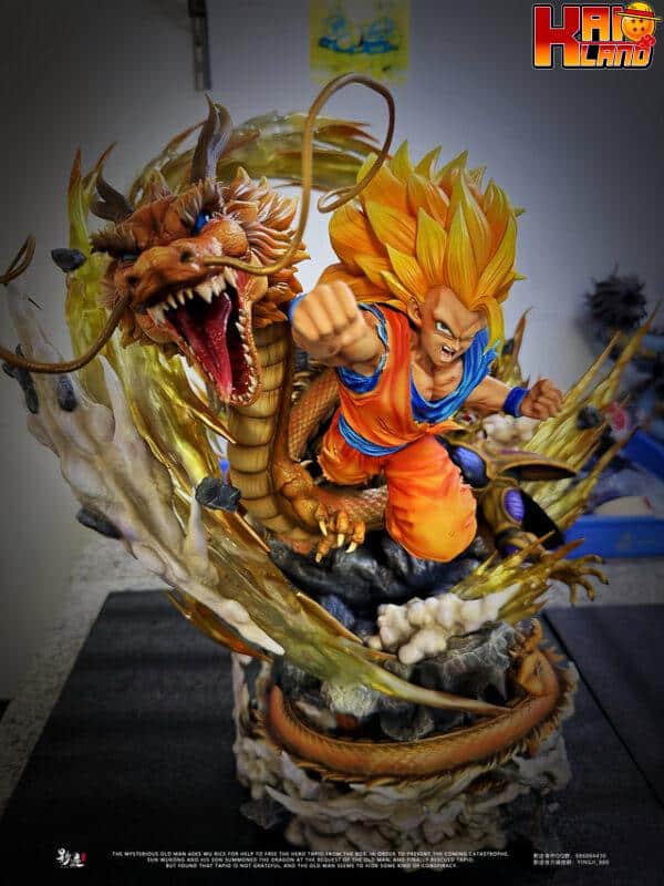 Dragon Ball DIM Studio Dragon Fist Goku Resin Statue 4
