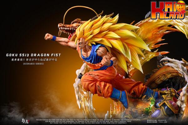 Dragon Ball DIM Studio Dragon Fist Goku Resin Statue 5