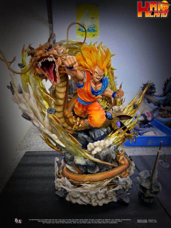 Dragon Ball DIM Studio Dragon Fist Goku Resin Statue 6