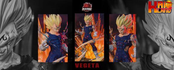 Dragon Ball Kylin Studio Majin Vegeta Resin Statue 4 scaled