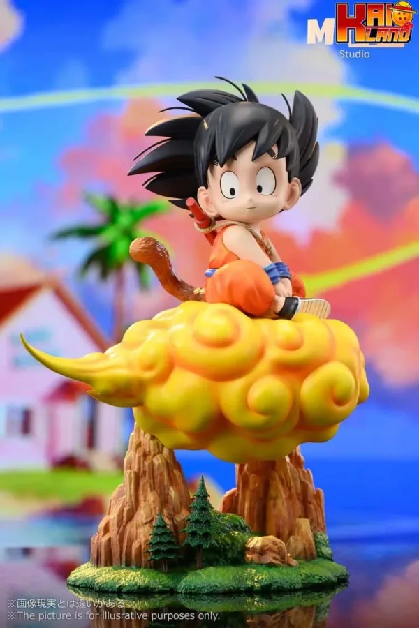 Dragon Ball Mimo Studio Kid Goku Resin Statue 2