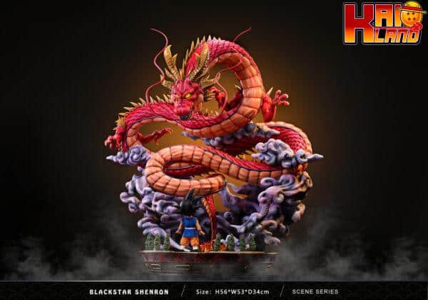 Dragon Ball Z x DIM Studio GT BlackStar Shenron Resin Statue 6