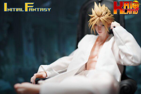 Final Fantasy Initial Fantasy Studio Suit Thug Bad Boy Cloud Strife Resin Statue 6 scaled